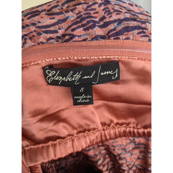Elizabeth And James Emma Romper Silk Pink Strapless M 8 - Picture 4 of 7